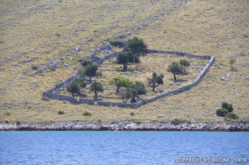 Unique sights Kornati National Park