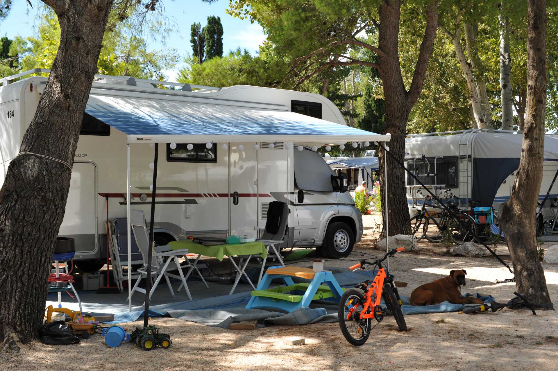 Emplacements de camping