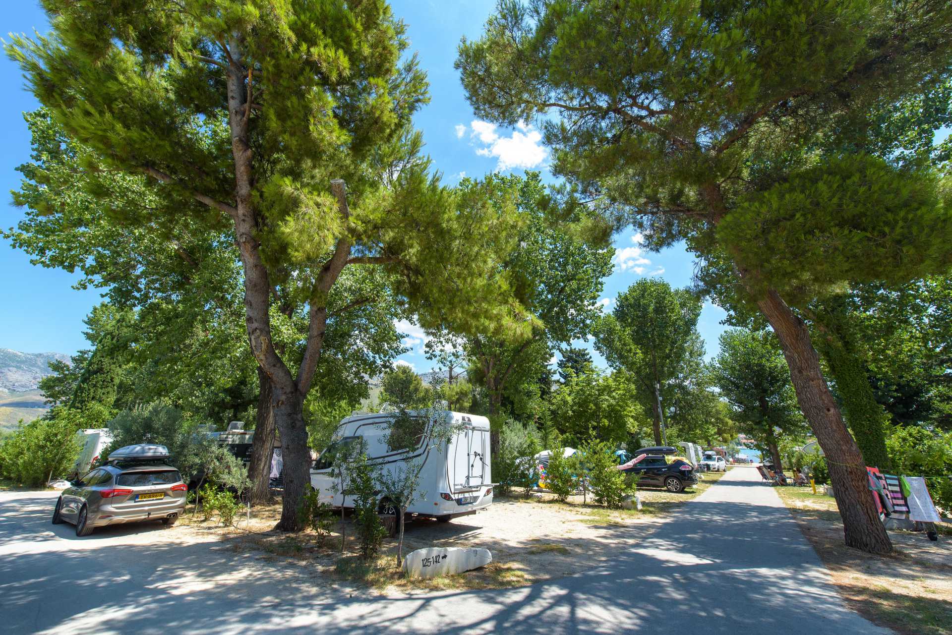 Emplacements de camping