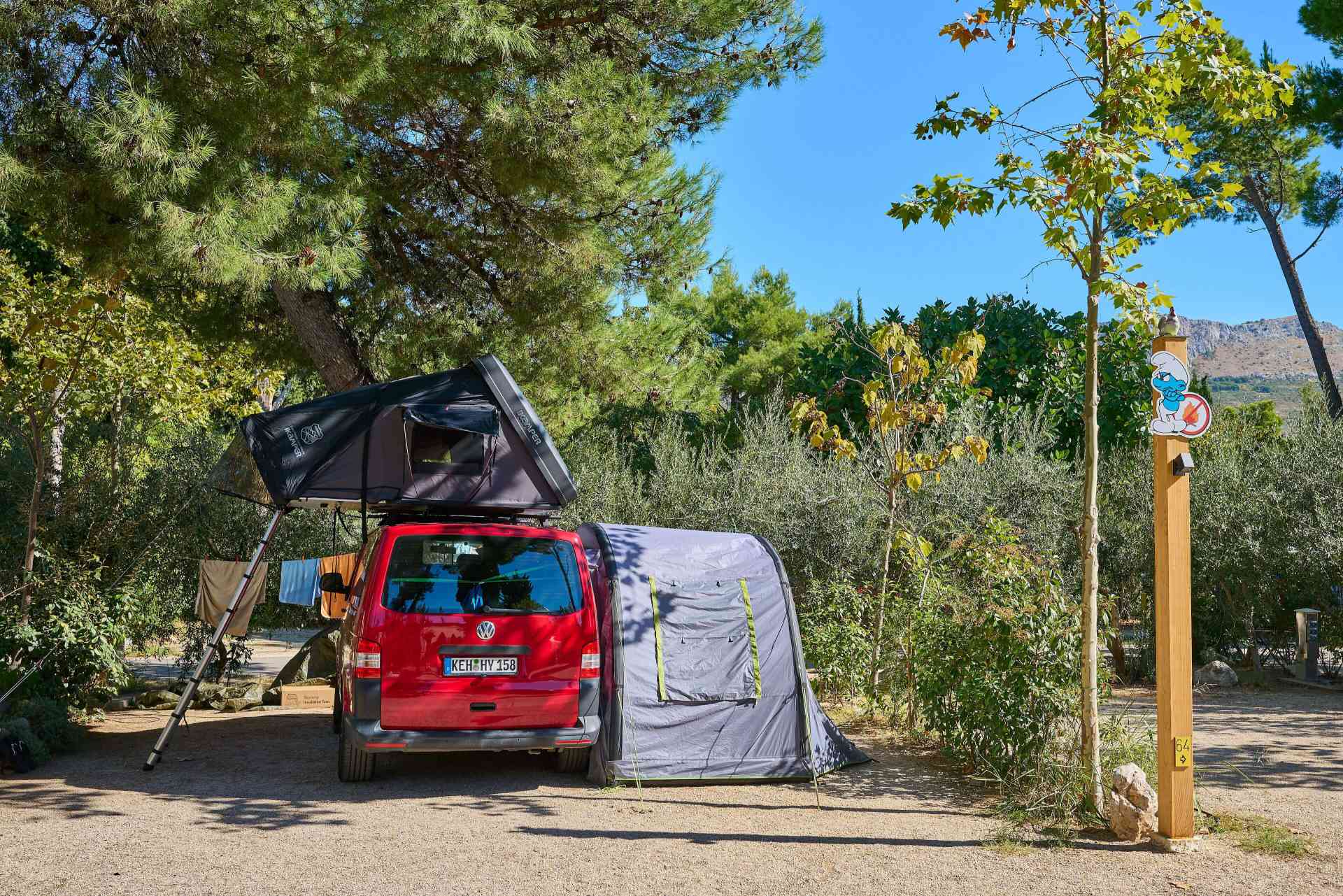 Emplacements de camping