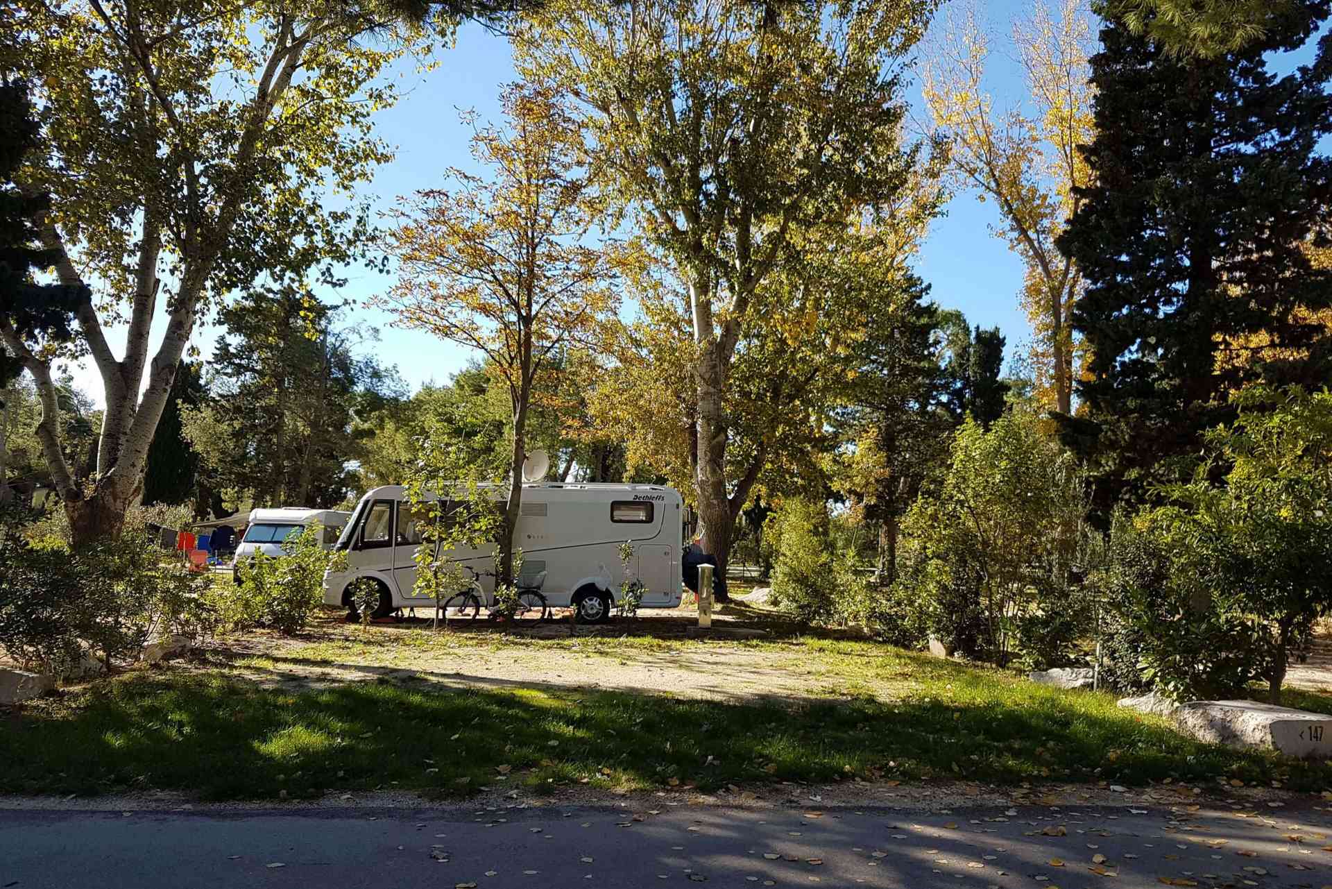 Emplacements de camping