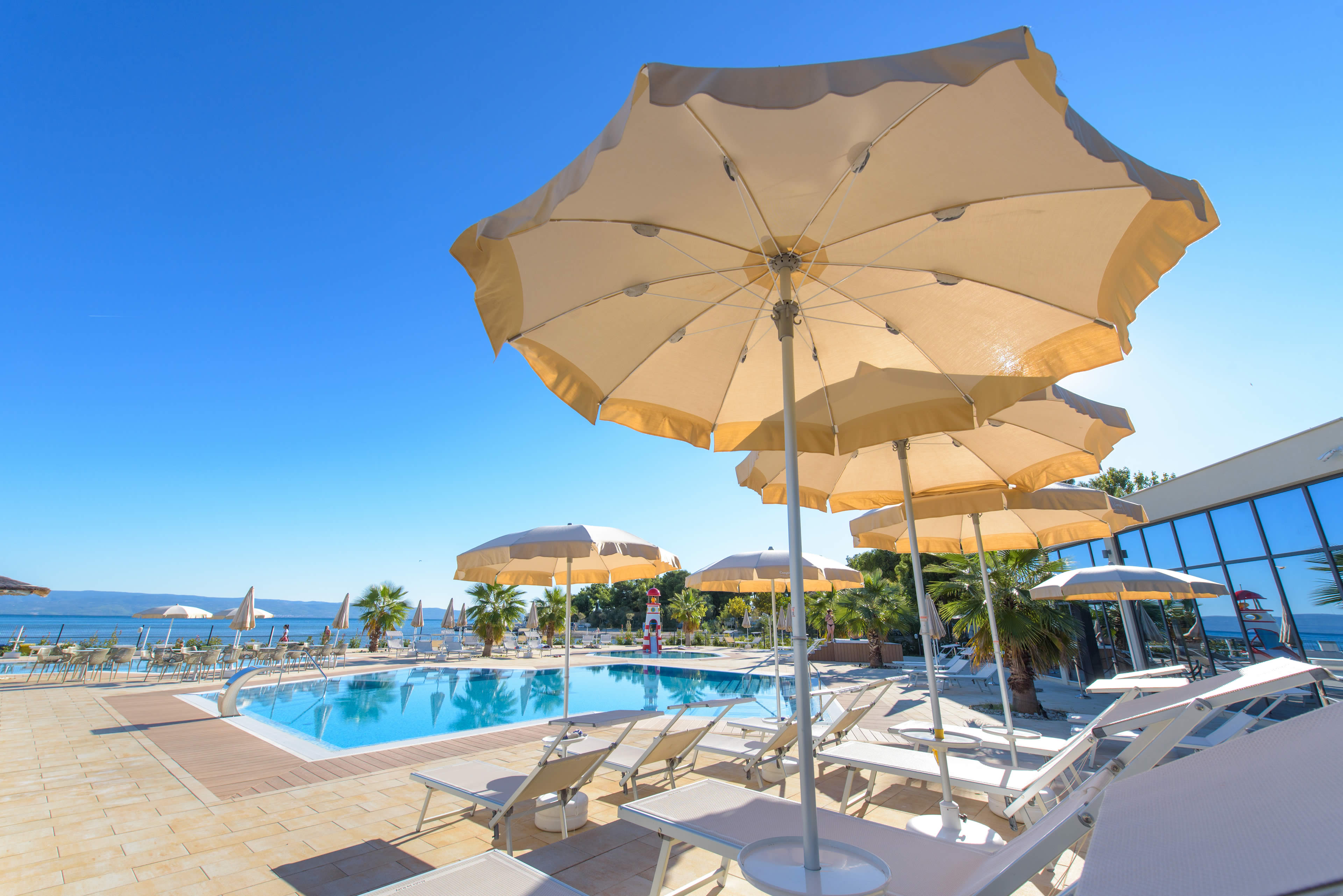 Spli Pool Outdoor pools & Wellness & Spa in Camping Stobreč Split